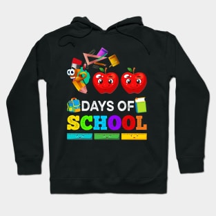 100 Days of school Funny Teachers and Students Hoodie